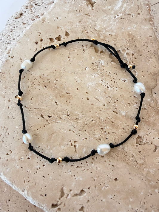 Pearl Cord Anklet