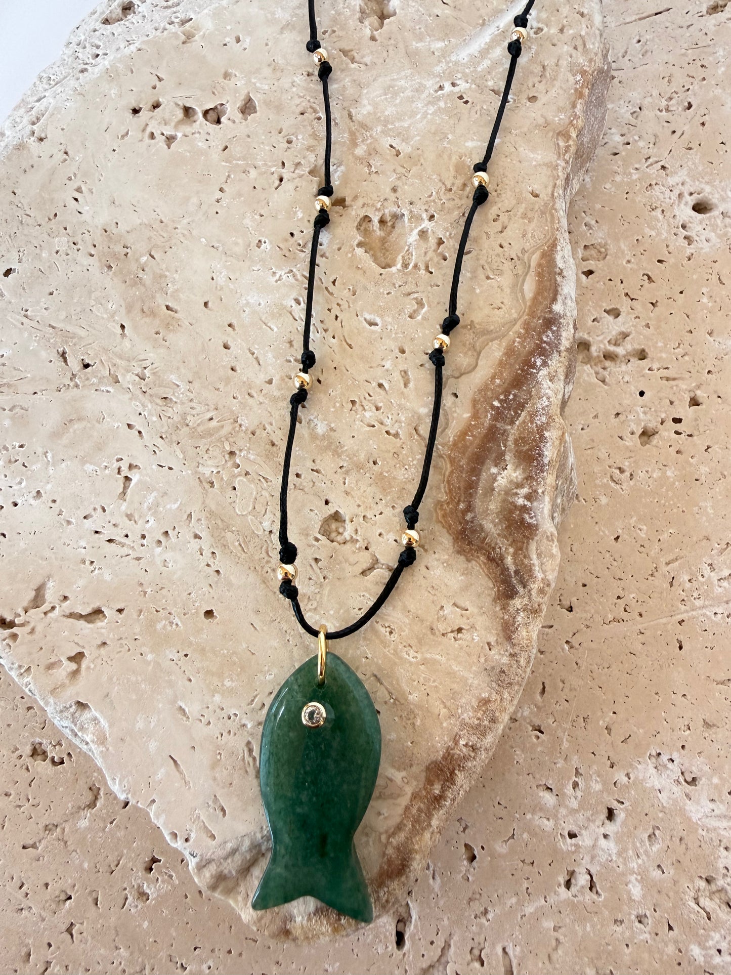 Fish Cord Necklace