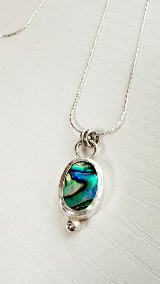 Abalone Oval Necklace 1