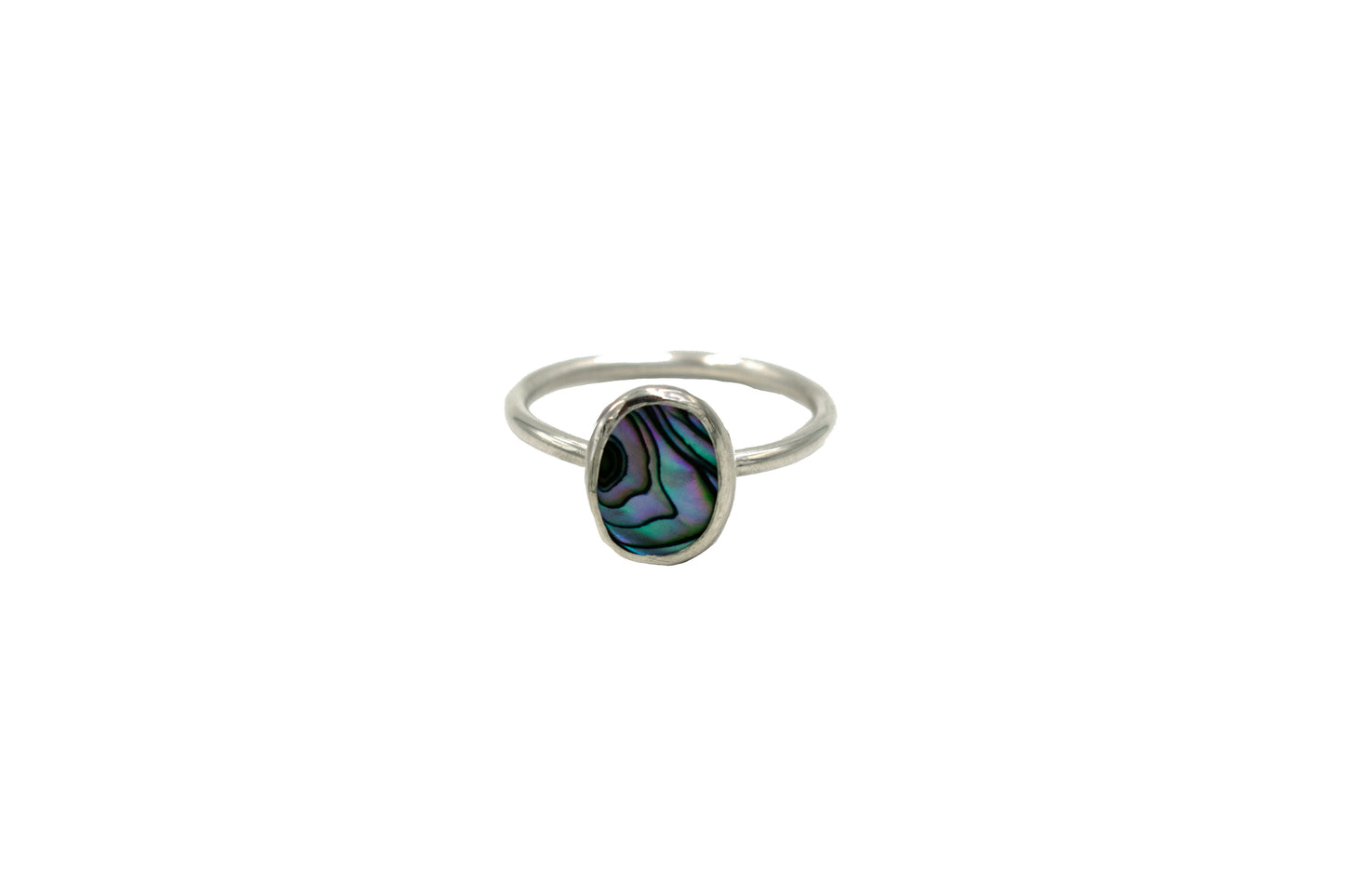 Abalone Oval Ring