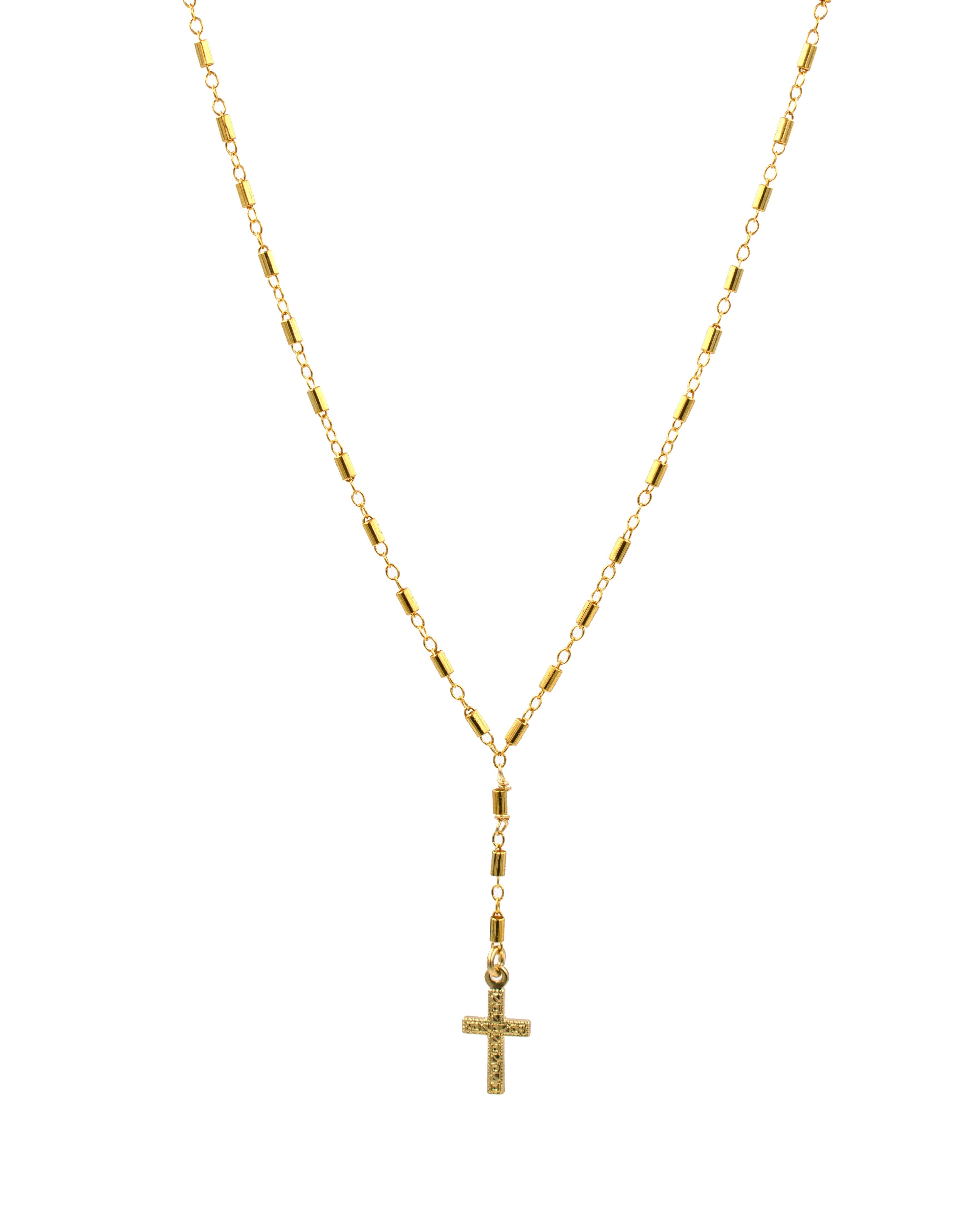 Designer hot sale rosary necklace