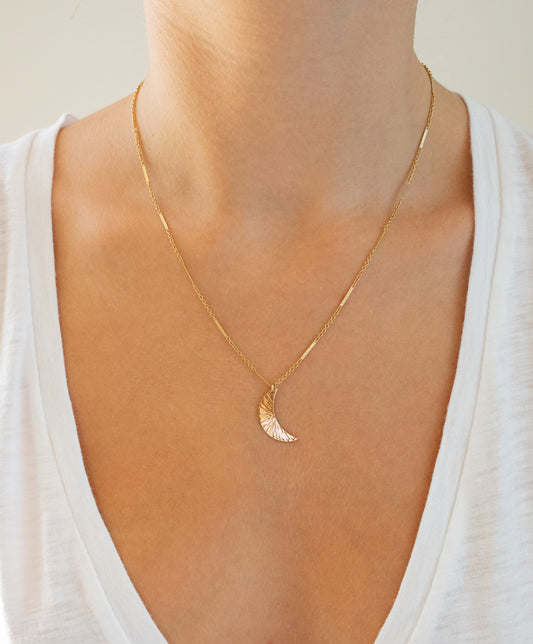 Moon Burst Necklace