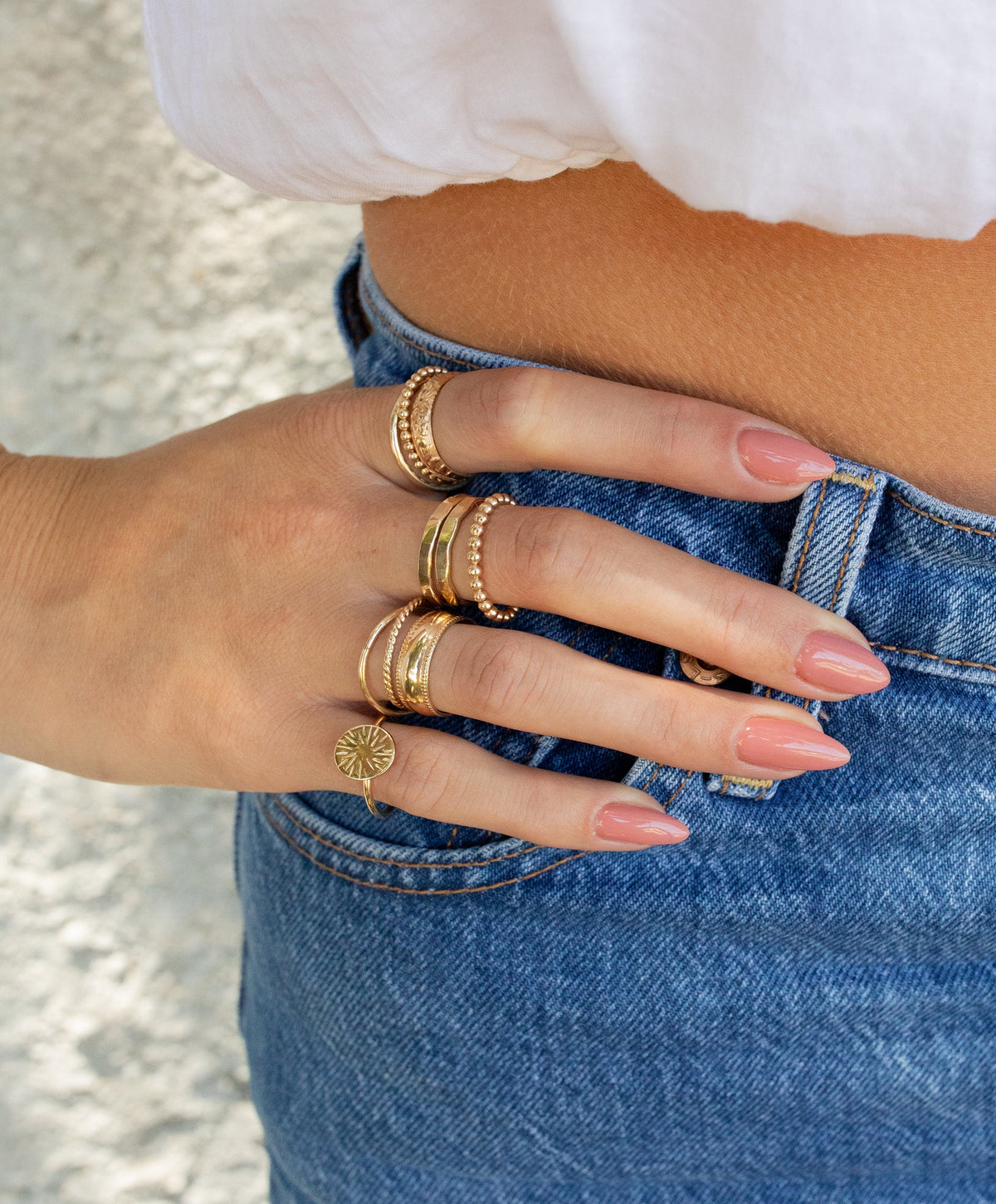 Orb Stack Ring