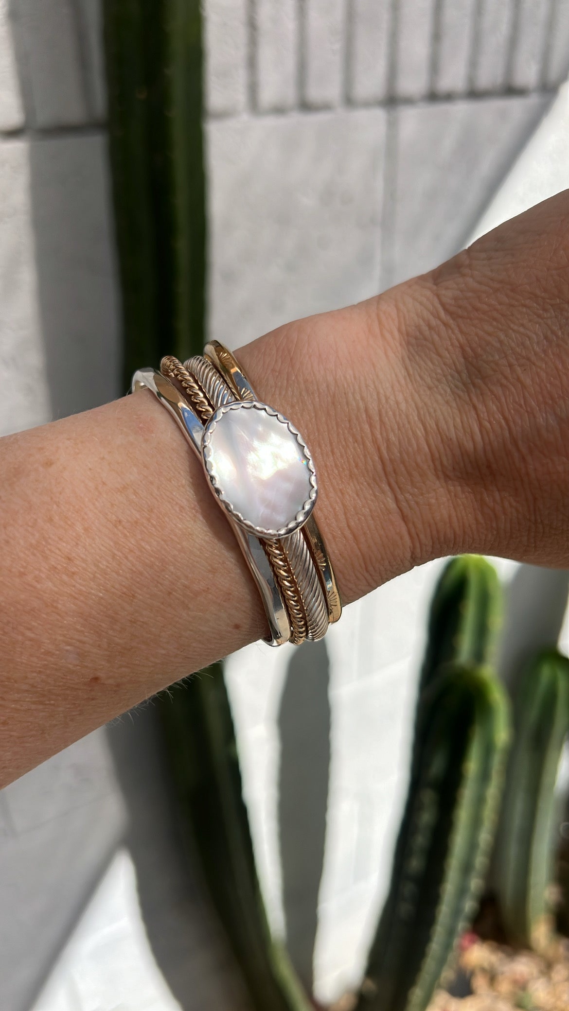 Mother of Pearl Cuff