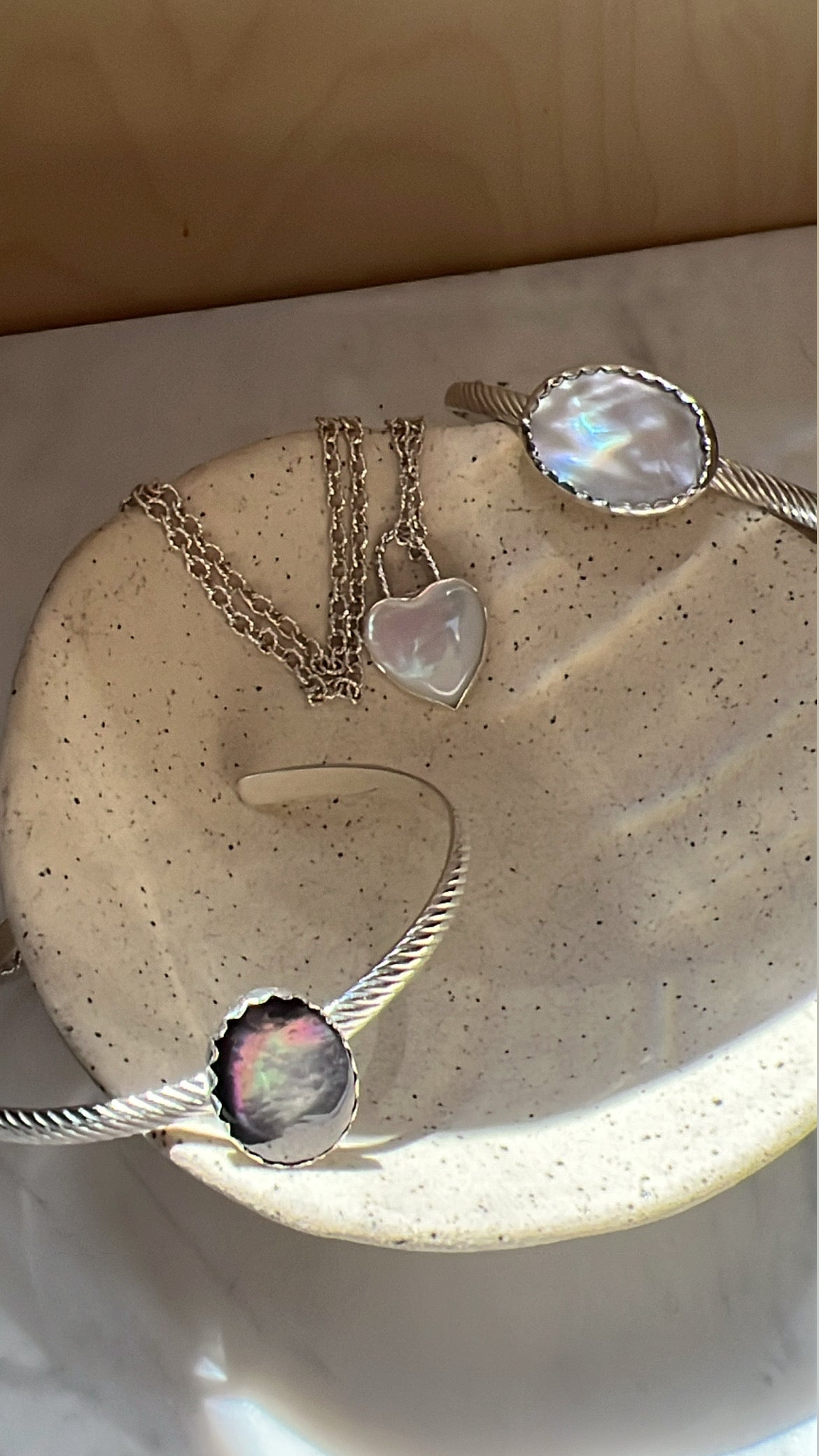 Black Mother of Pearl Cuff