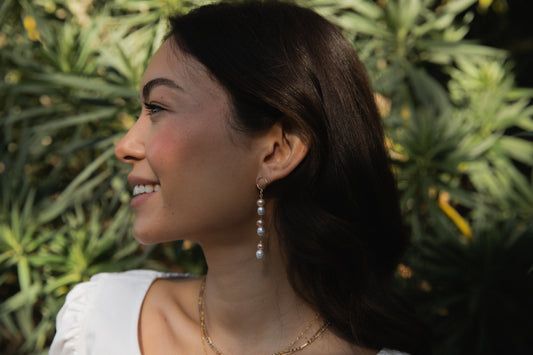 Nicola Earrings Pink