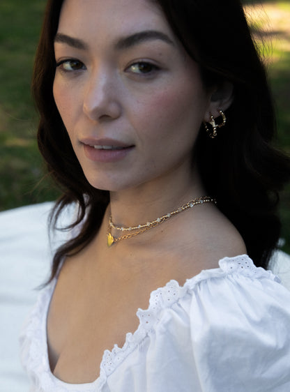 Heart Bead Choker