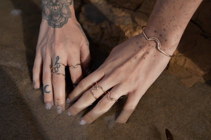 Silver Shoreline Cuff