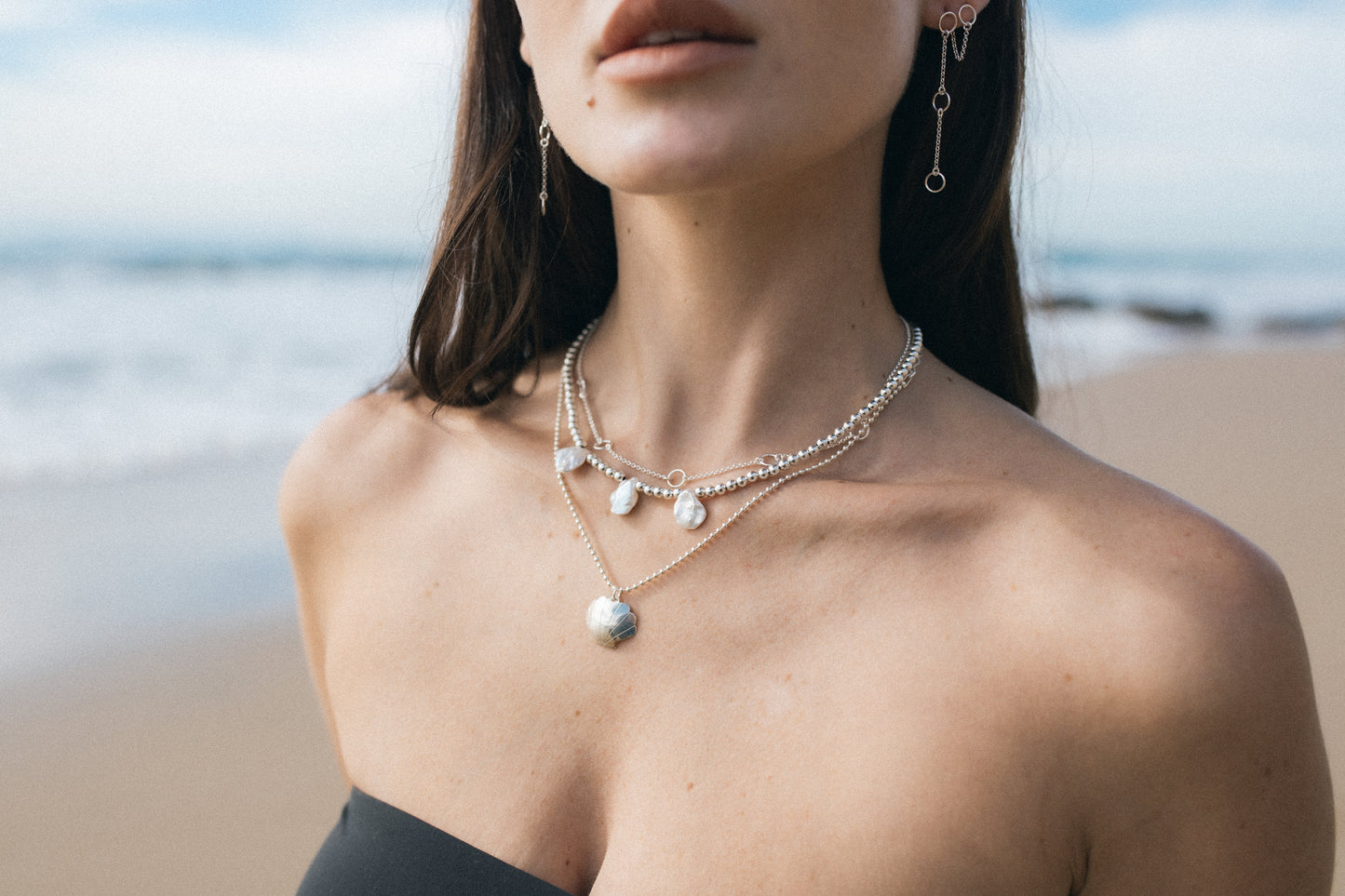 Dome Shell Necklace
