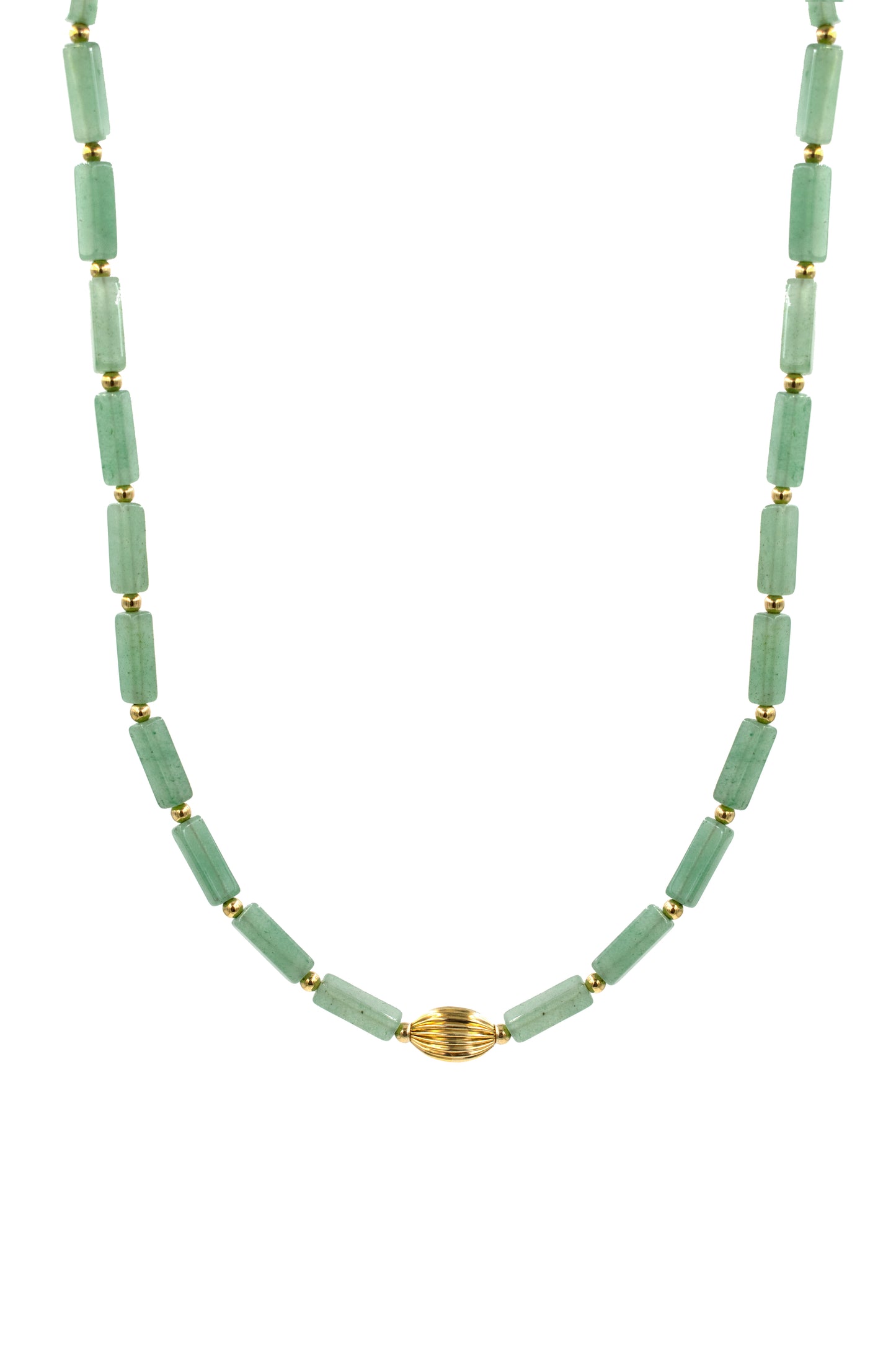 Aventurine Bead Necklace
