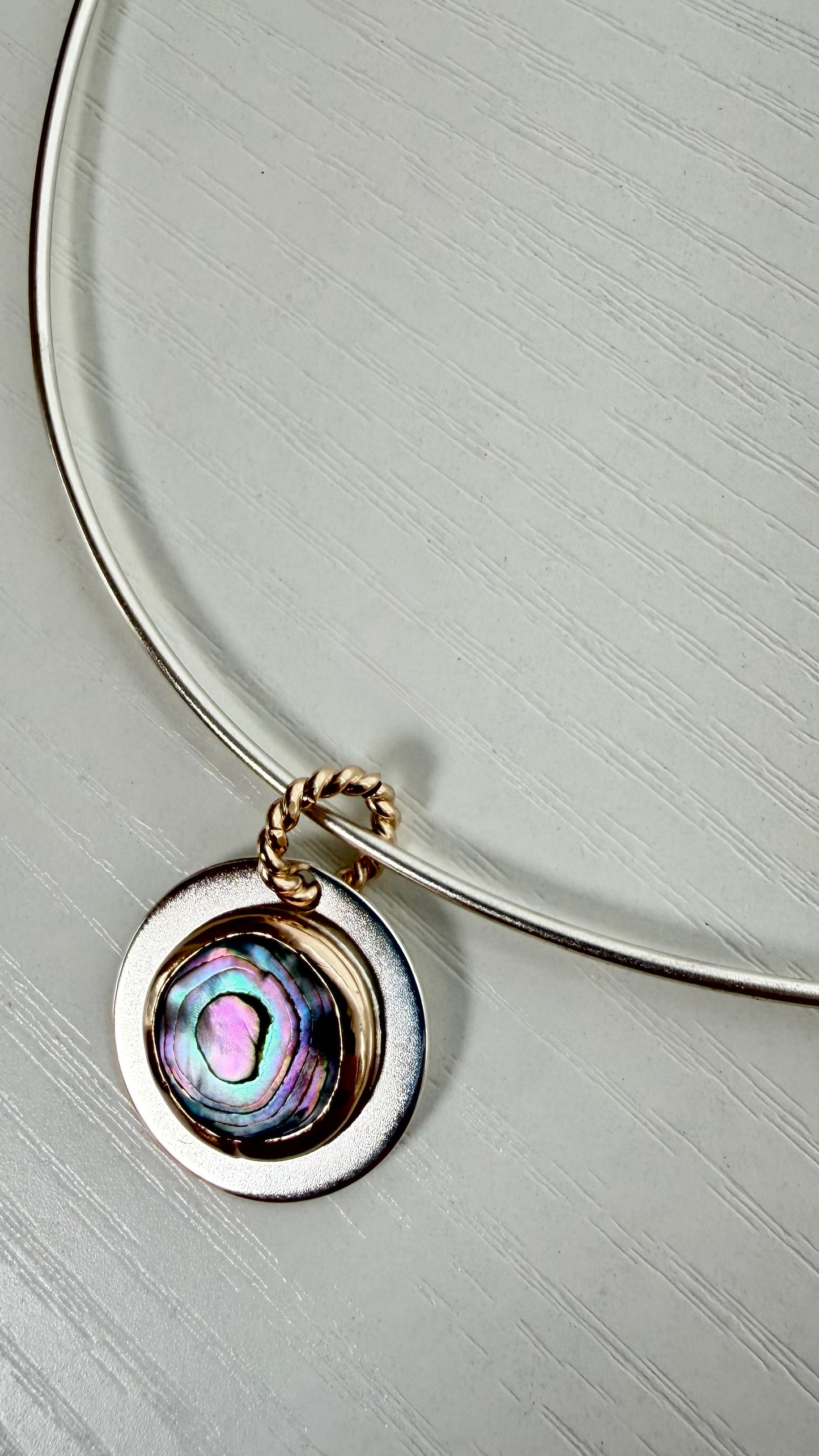 Abalone Collar Necklace