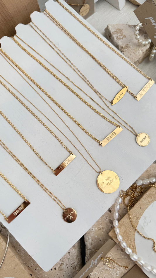 Skinny Bar Necklace