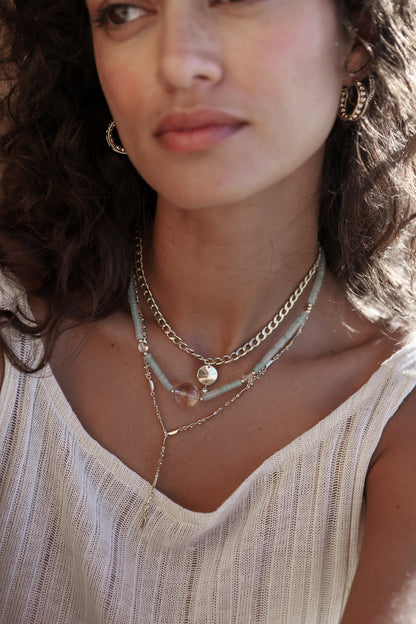 Cymbal Necklace