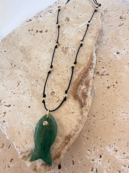Fish Cord Necklace