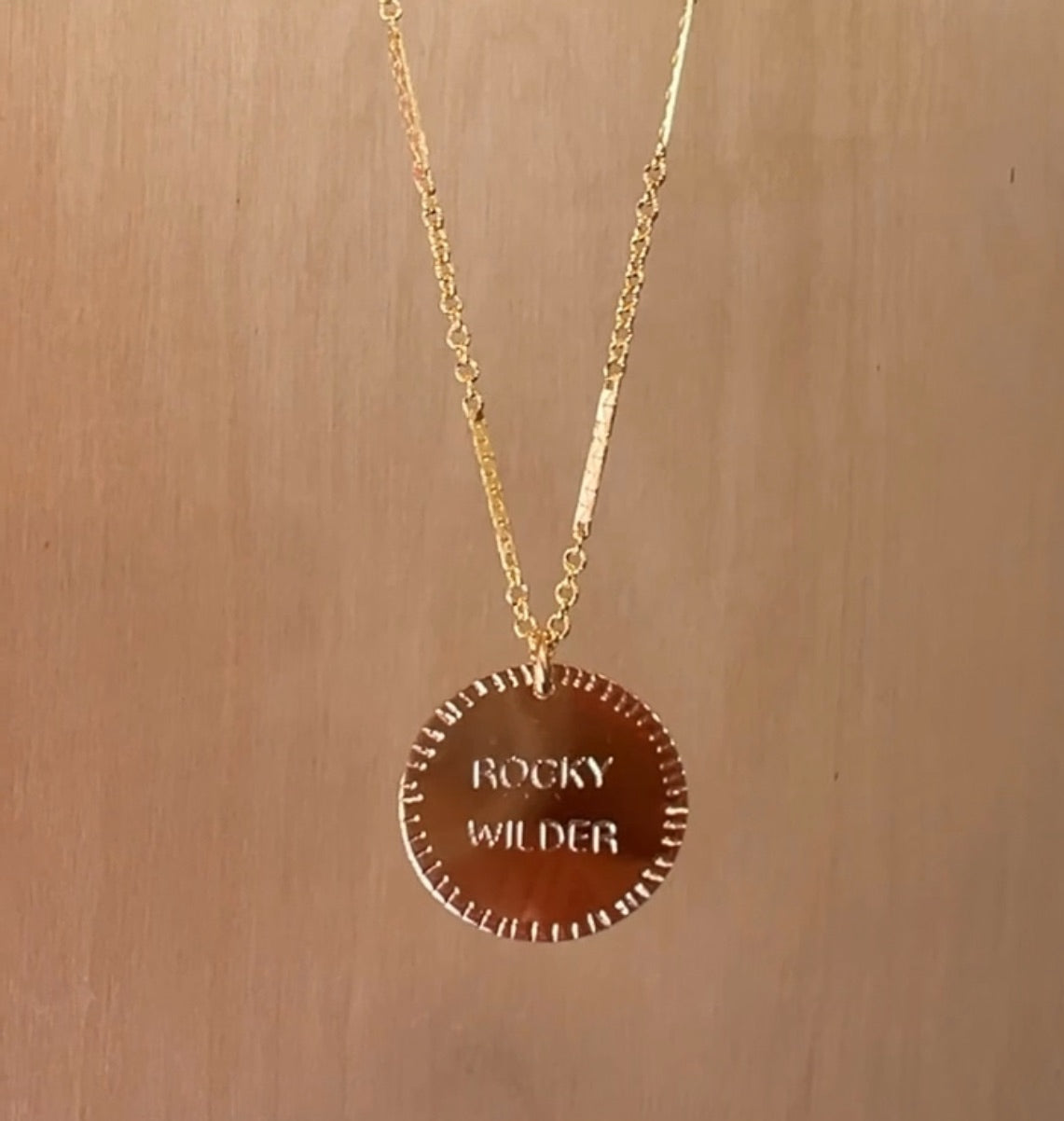 Custom Coin Necklace