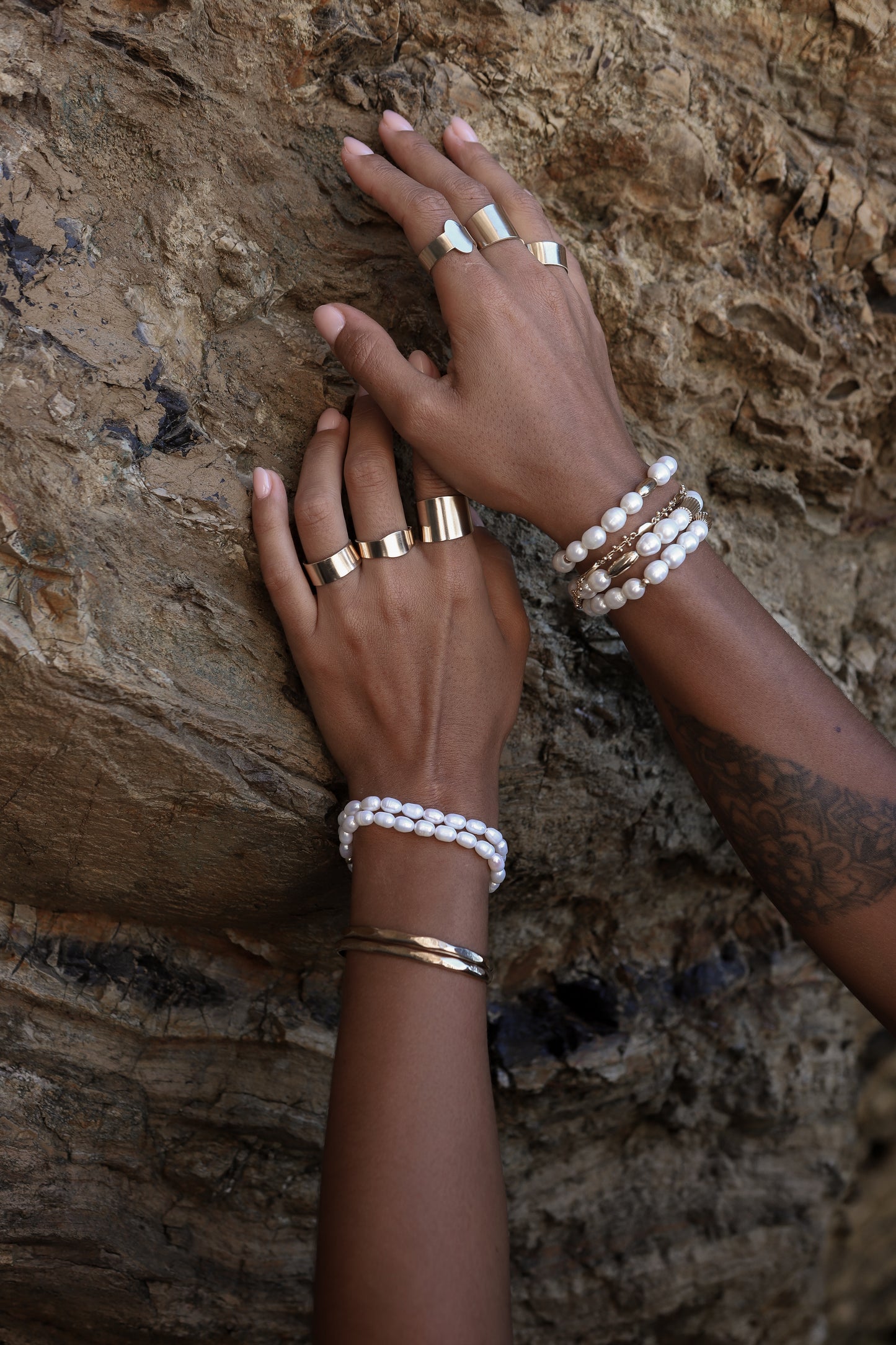 Mantra Ring Sterling Silver