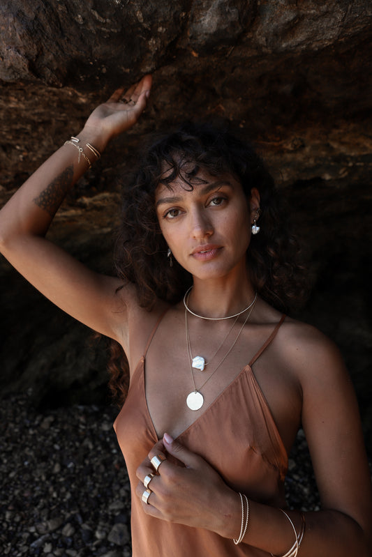 Keshi Pearl Earrings