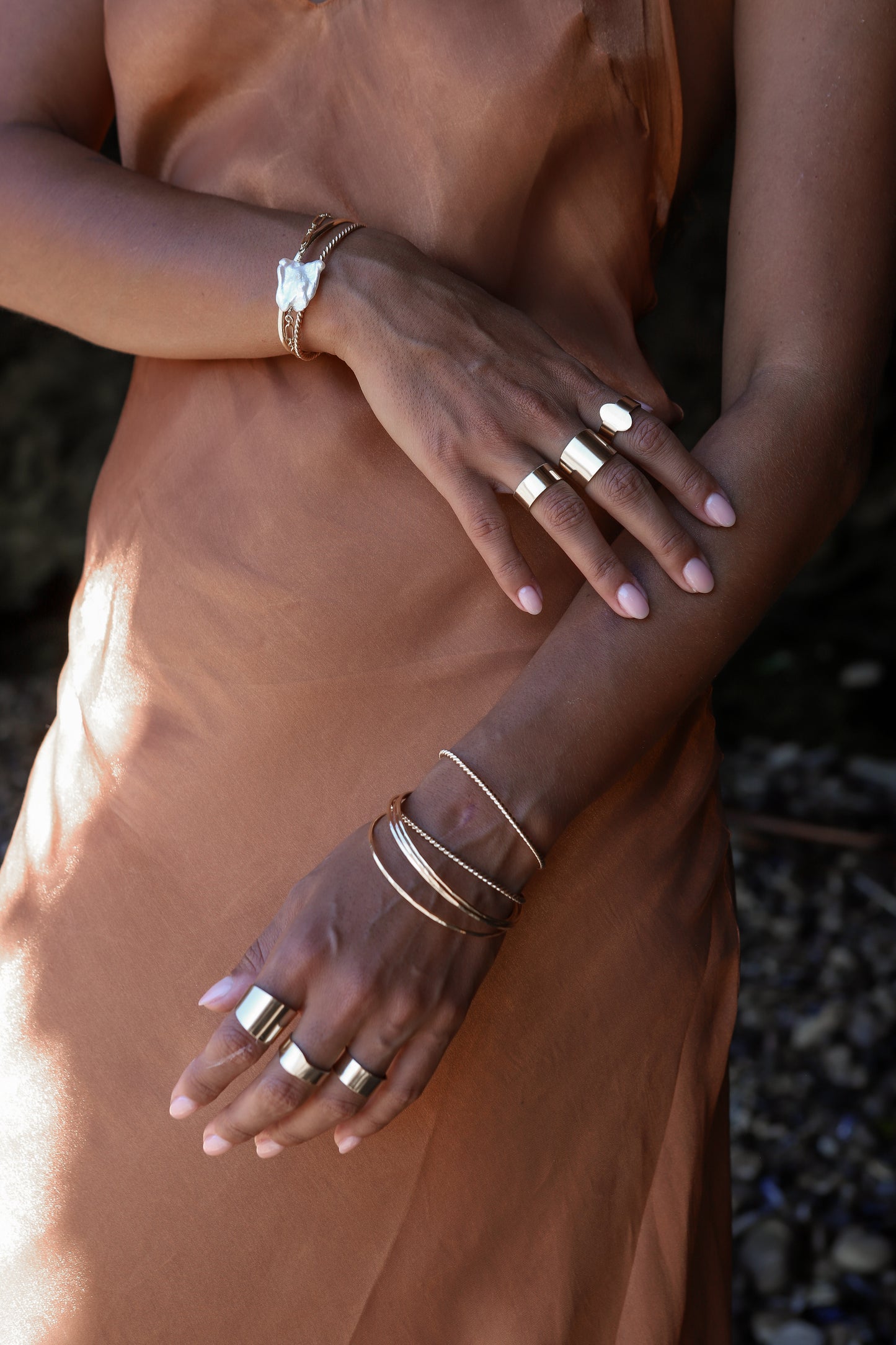 Mantra Ring Sterling Silver