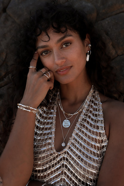 Moonrise Medallion Necklace