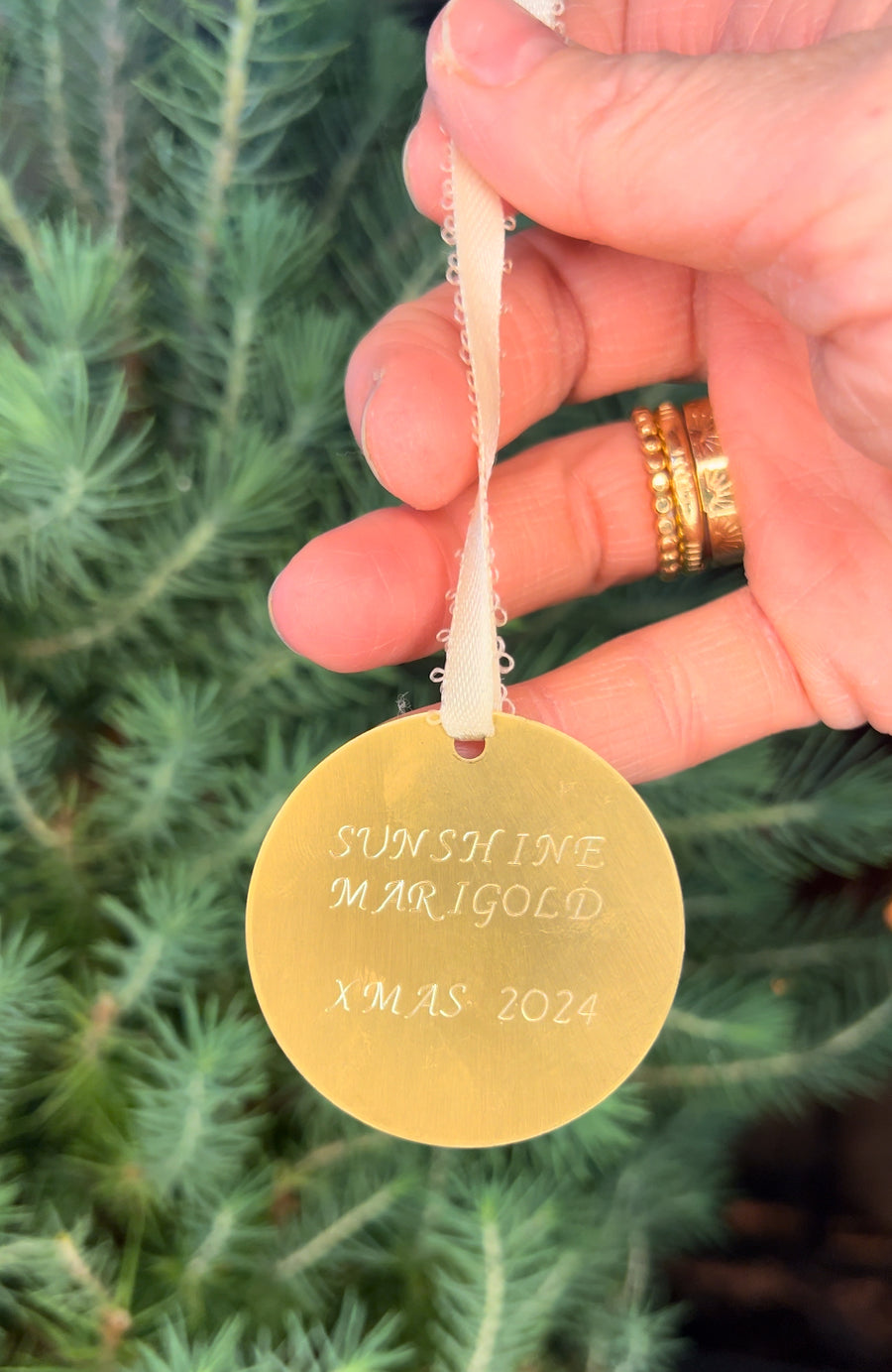 Sola Coin Ornament