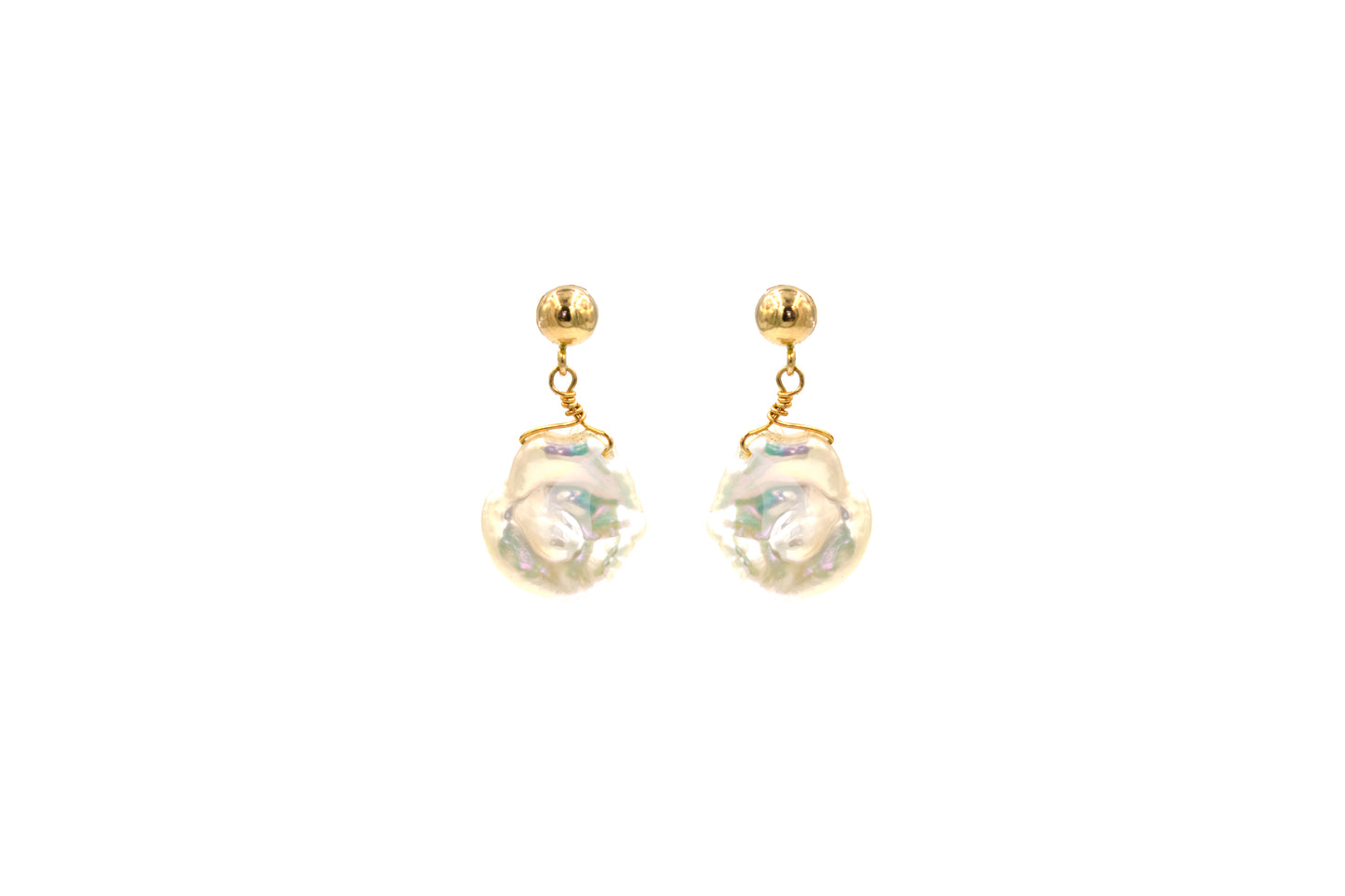 Keshi Pearl Earrings