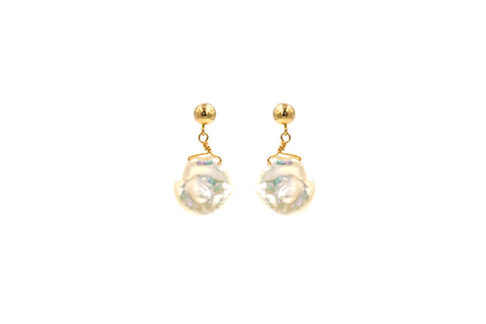 Keshi Pearl Earrings