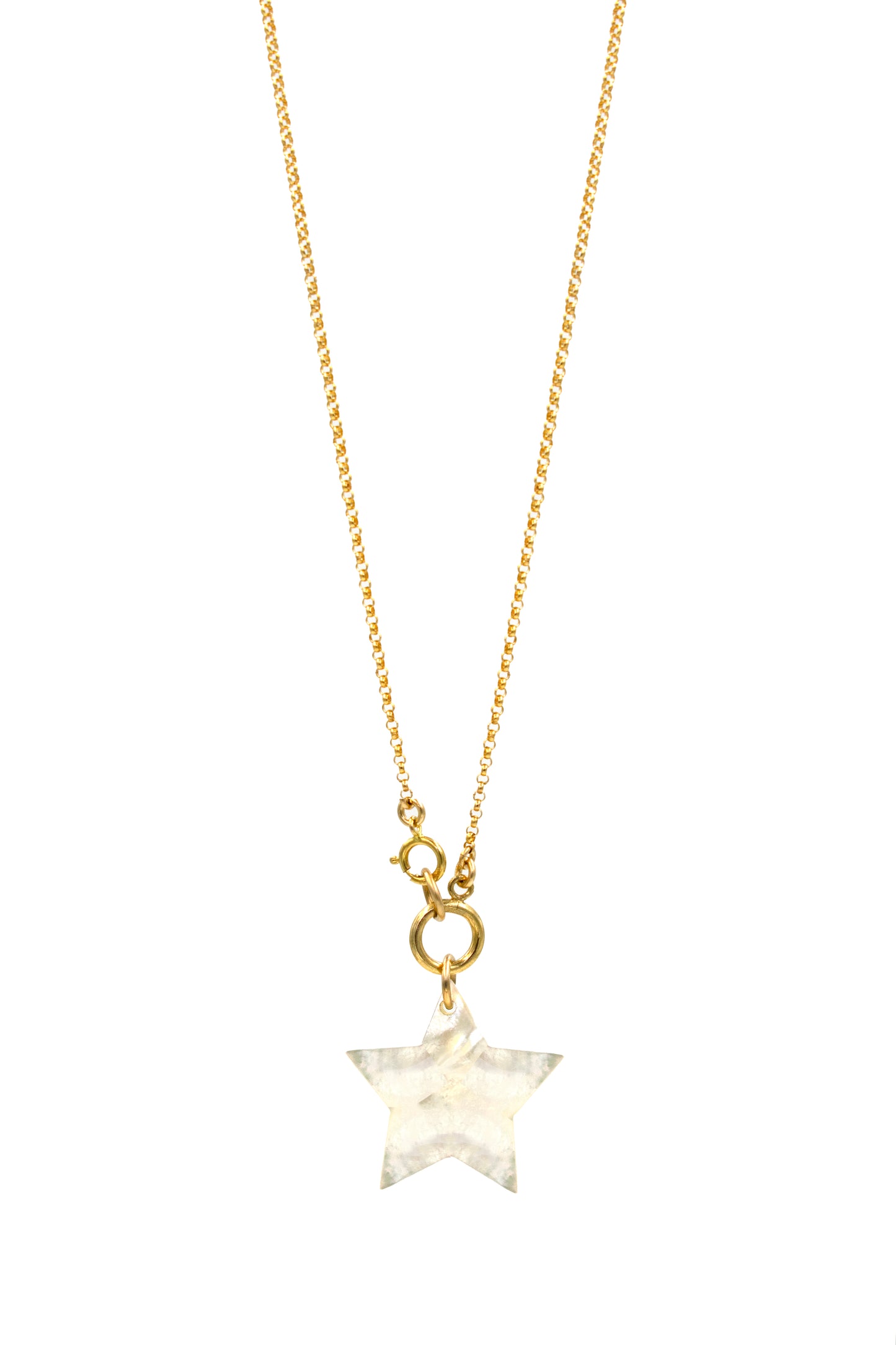 Mother of Pearl Star Necklace