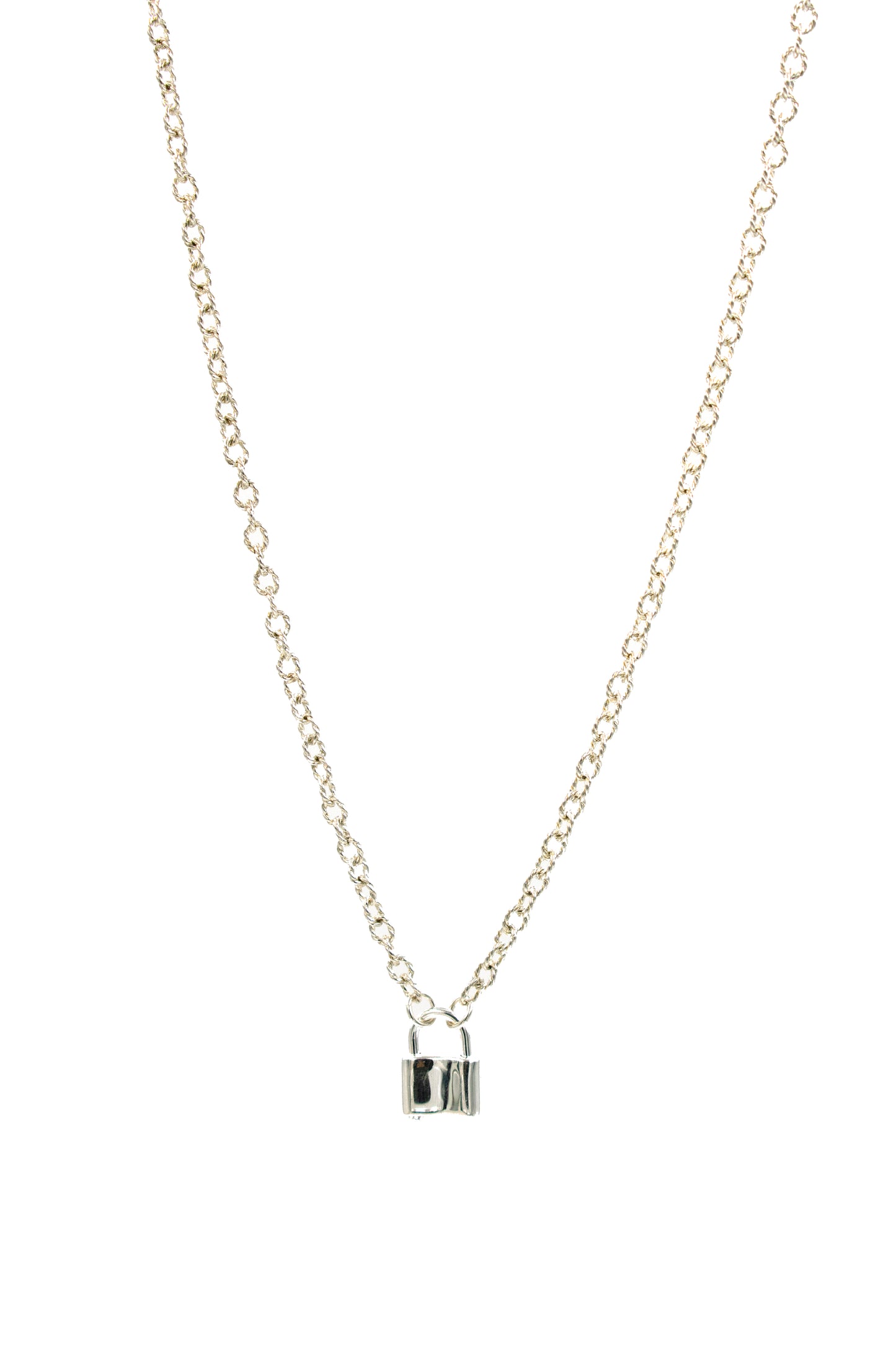 Mini Padlock Necklace