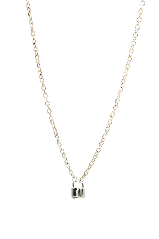 Mini Padlock Necklace