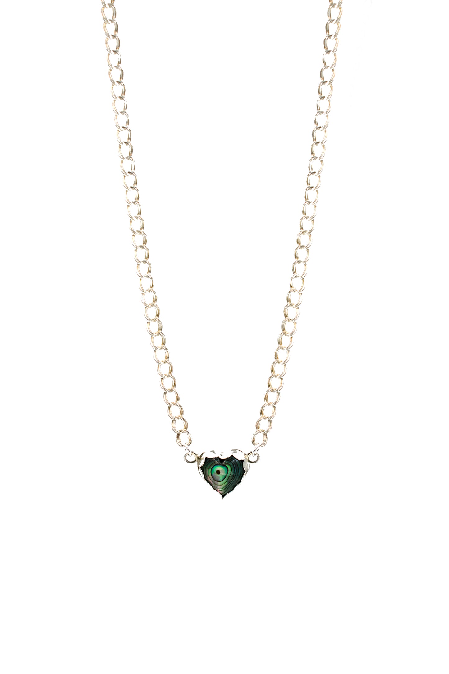 Abalone Heart Necklace