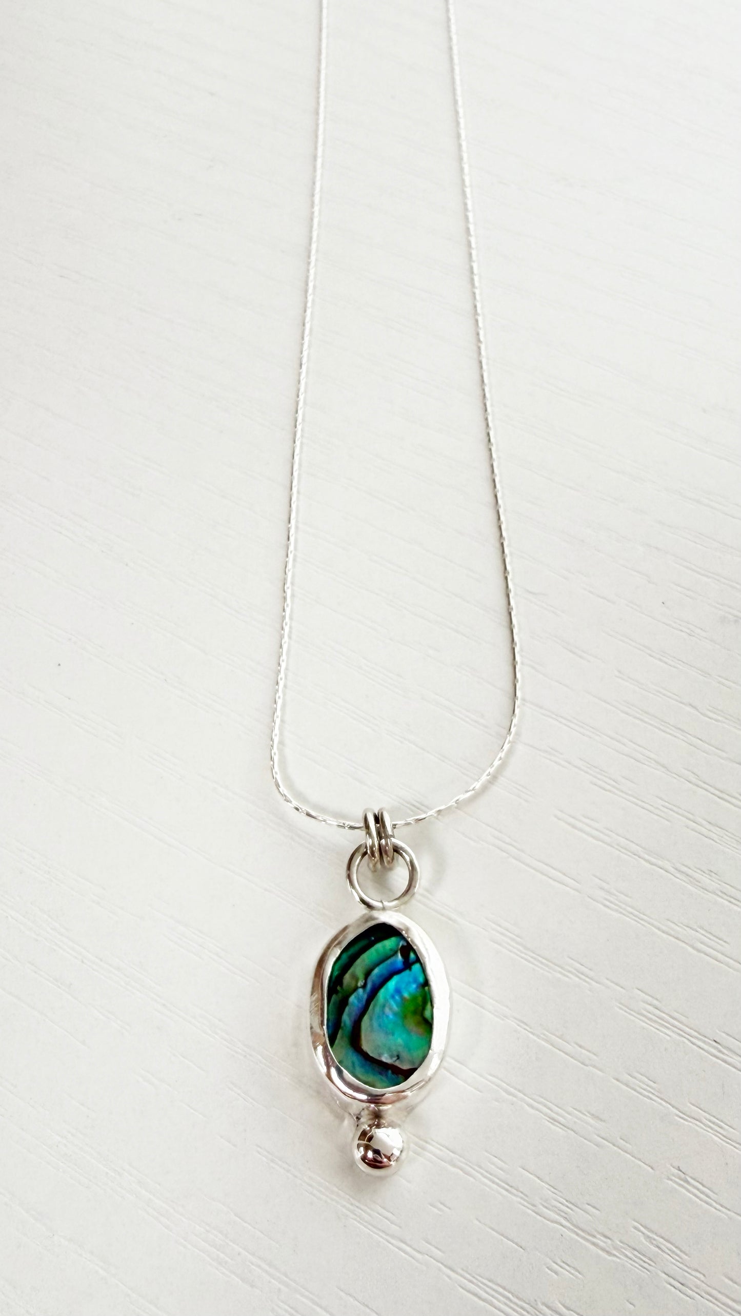 Abalone Oval Necklace 2