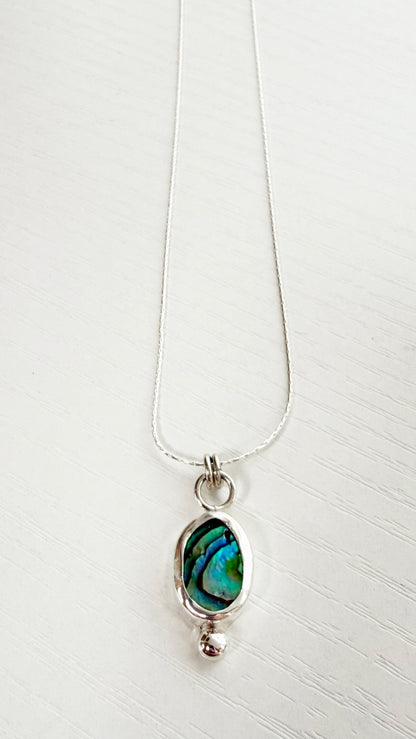 Abalone Oval Necklace 2