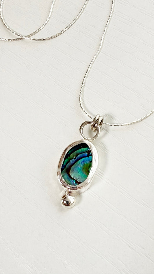 Abalone Oval Necklace 2