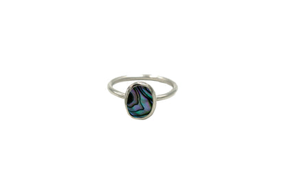 Abalone Oval Ring