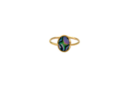 Abalone Oval Ring