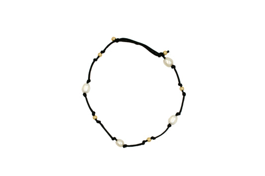 Pearl Cord Anklet