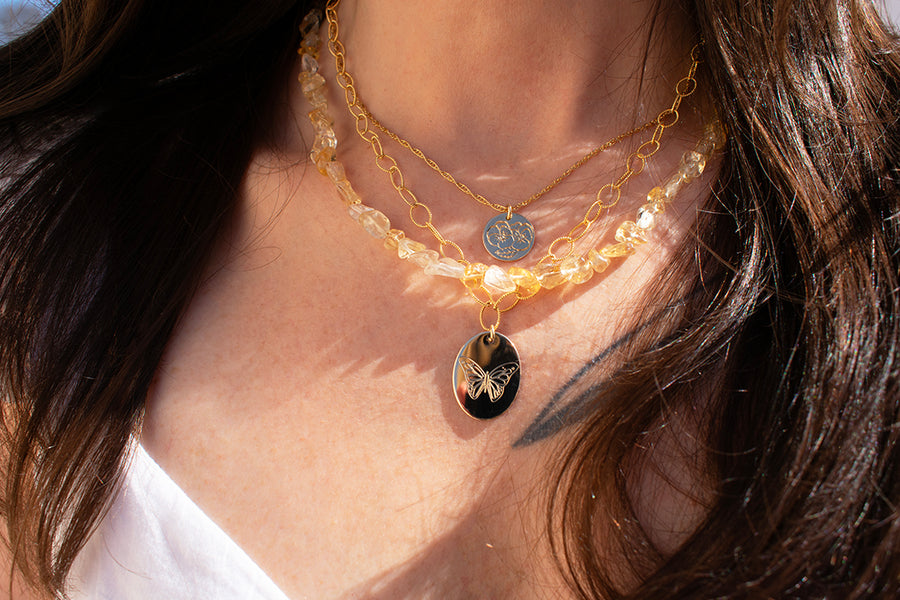 Citrine Necklace