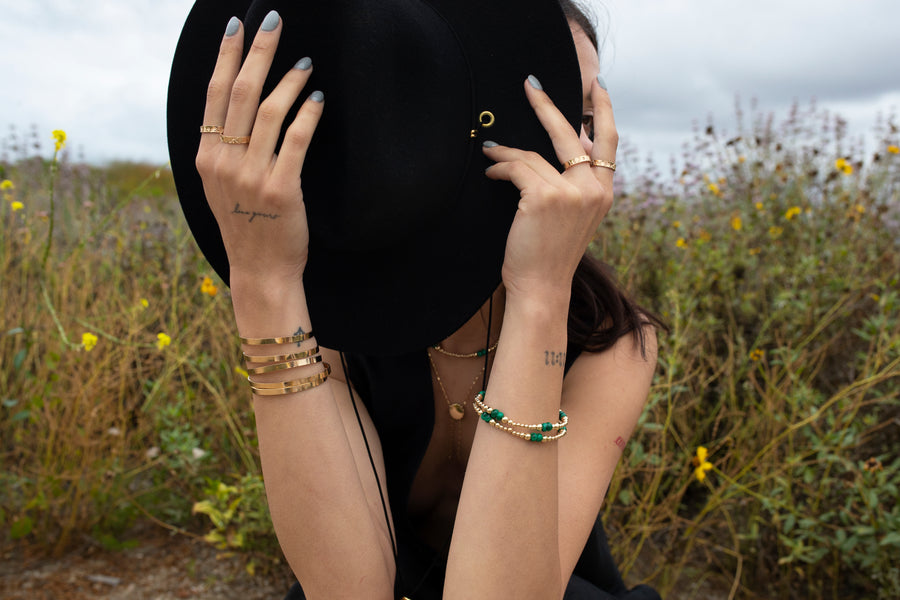 Cheyenne Bracelet Malachite