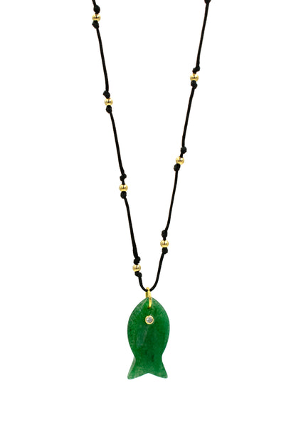 Fish Cord Necklace
