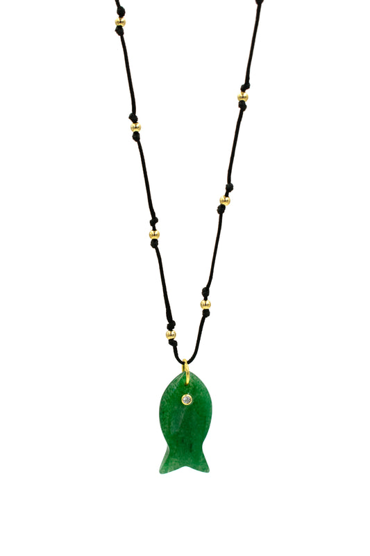 Fish Cord Necklace