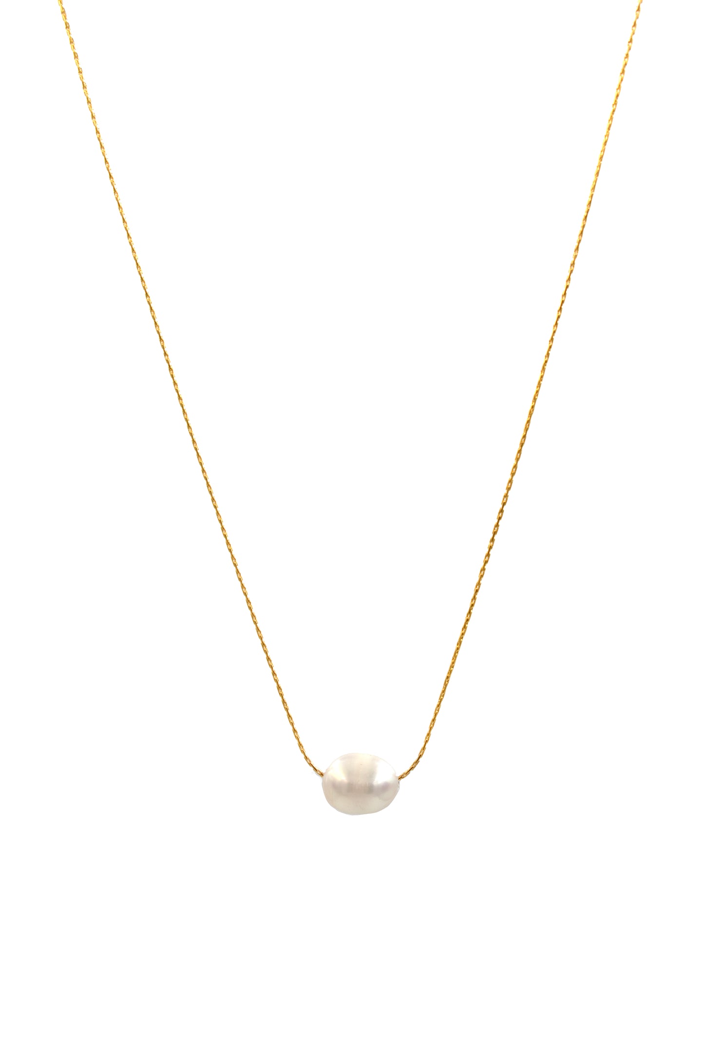 Floating Pearl Necklace