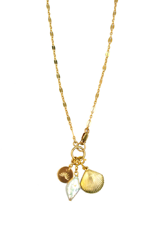 Glimmer Charm Necklace