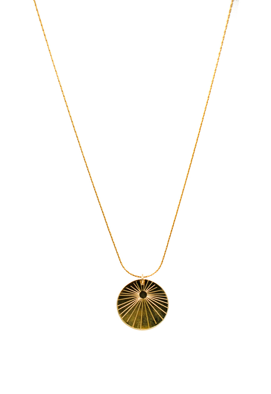 Glow Coin Necklace