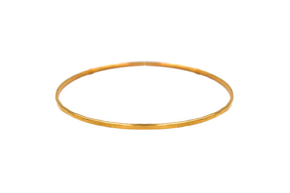 Hammered Bangle