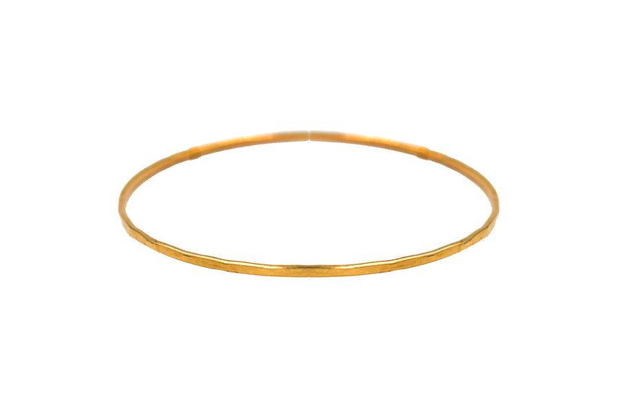 Hammered Bangle