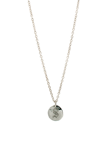 Medallion Engraved Necklace