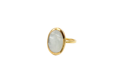 Mother of Pearl Oval Ring