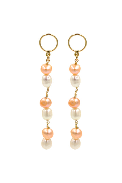 Nicola Earrings Pink