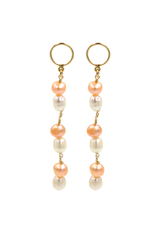 Nicola Earrings Pink