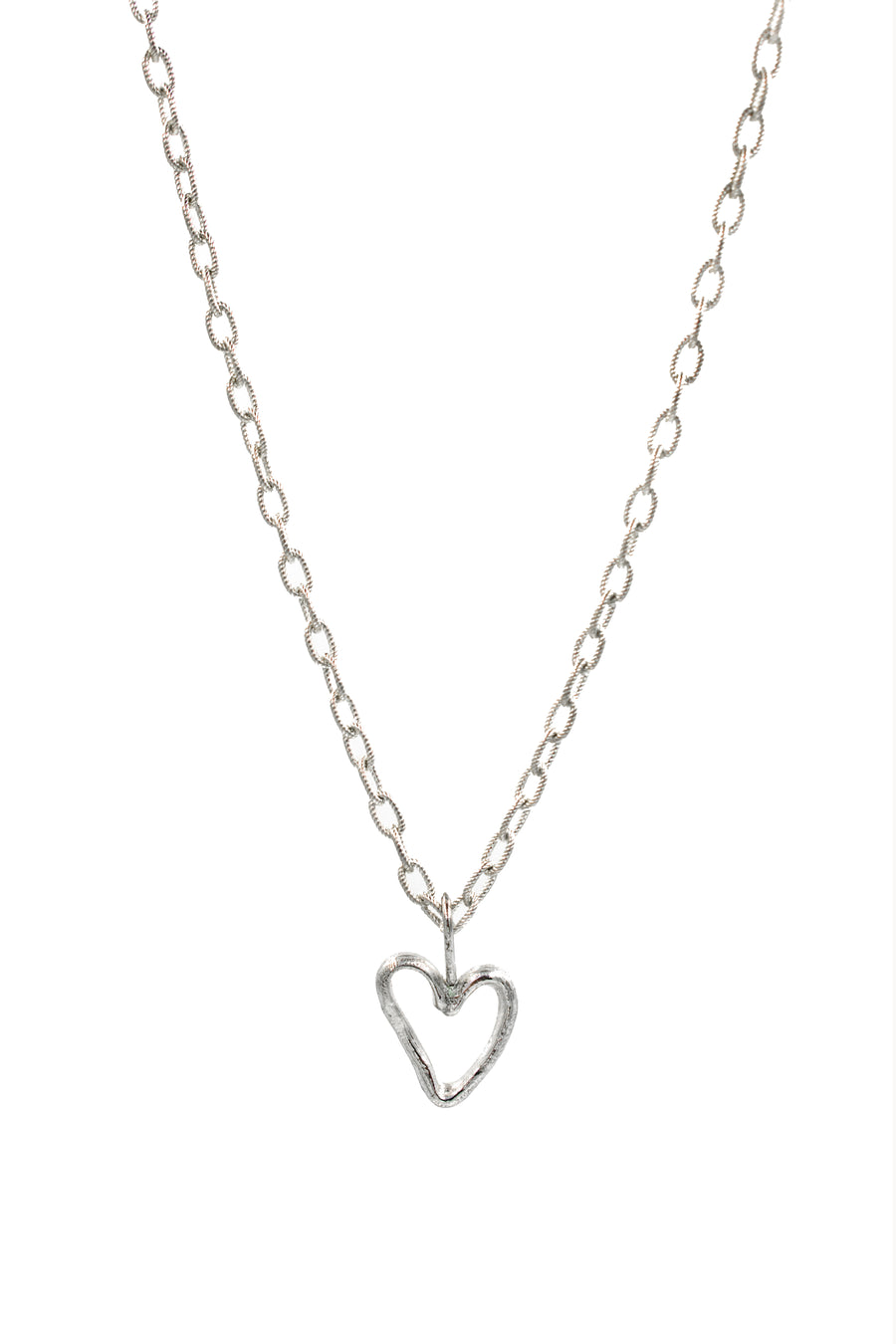 Open Heart Necklace